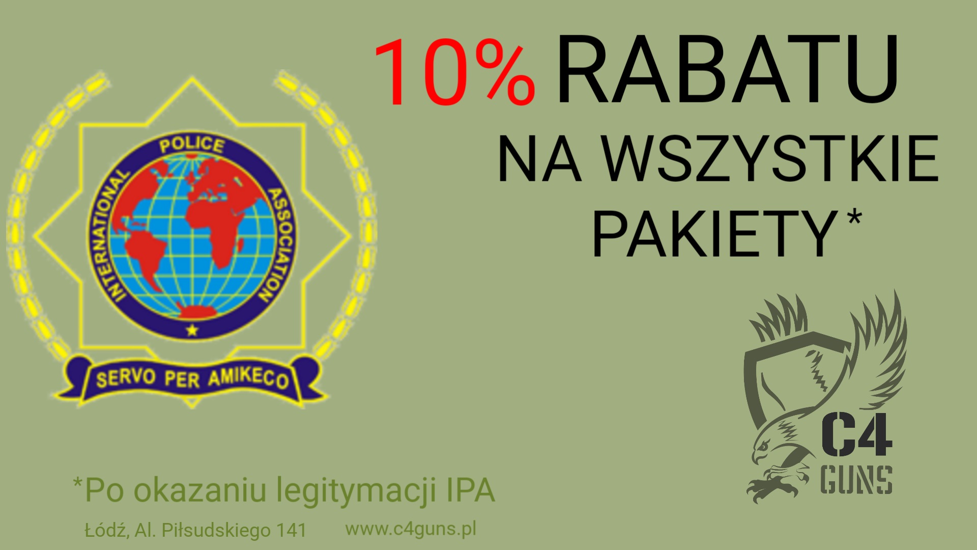 Ruszamy ze współpracą z IPA - z legitymacją zawsze -10%
