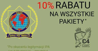 Ruszamy ze współpracą z IPA - z legitymacją zawsze -10%